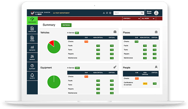 Electronic Health Record Software (EHR) for Fire - ESO