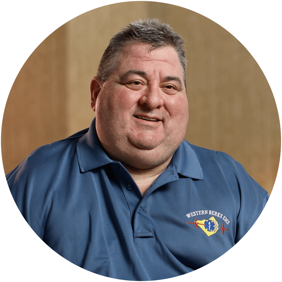 Anthony Tucci, Executive Director of Western Berks EMS.