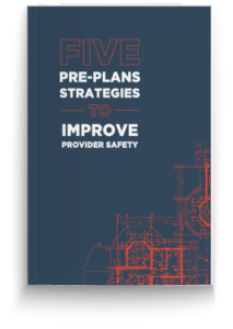 cover of Five Pre-plans Strategies to Improve Provider Safety white paper