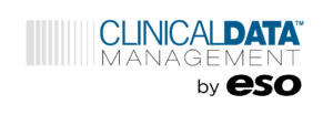 Clinical Data Management by ESO logo.