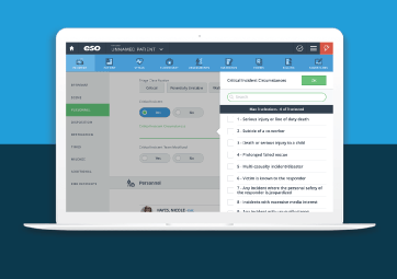 Feature Highlight: ESO EMS Critical Incident Fields