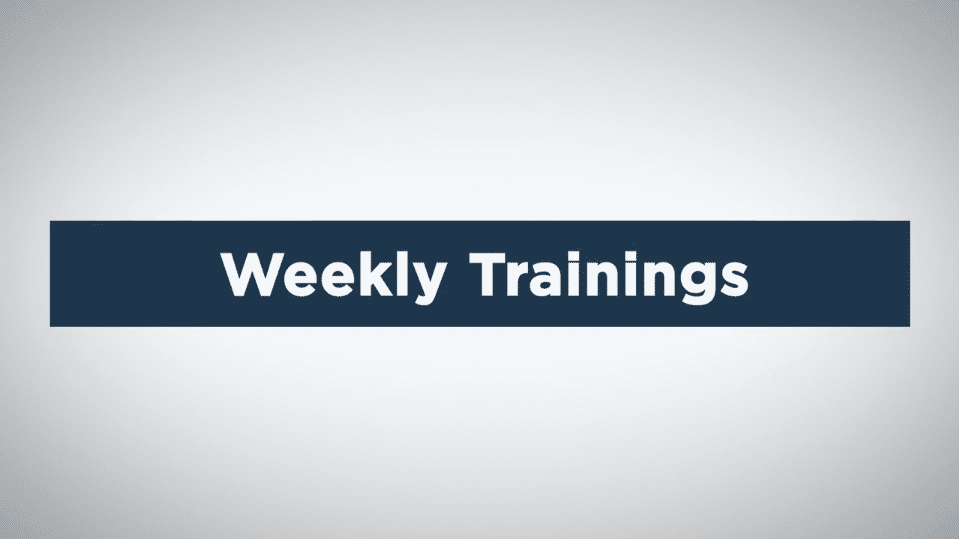 Learn how to log your daily, weekly and monthly trainings. 