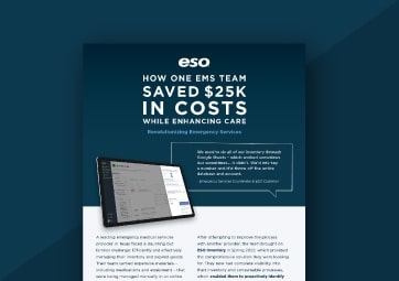 Chambers EMS: Enhancing Care with K Saved in 6 Months