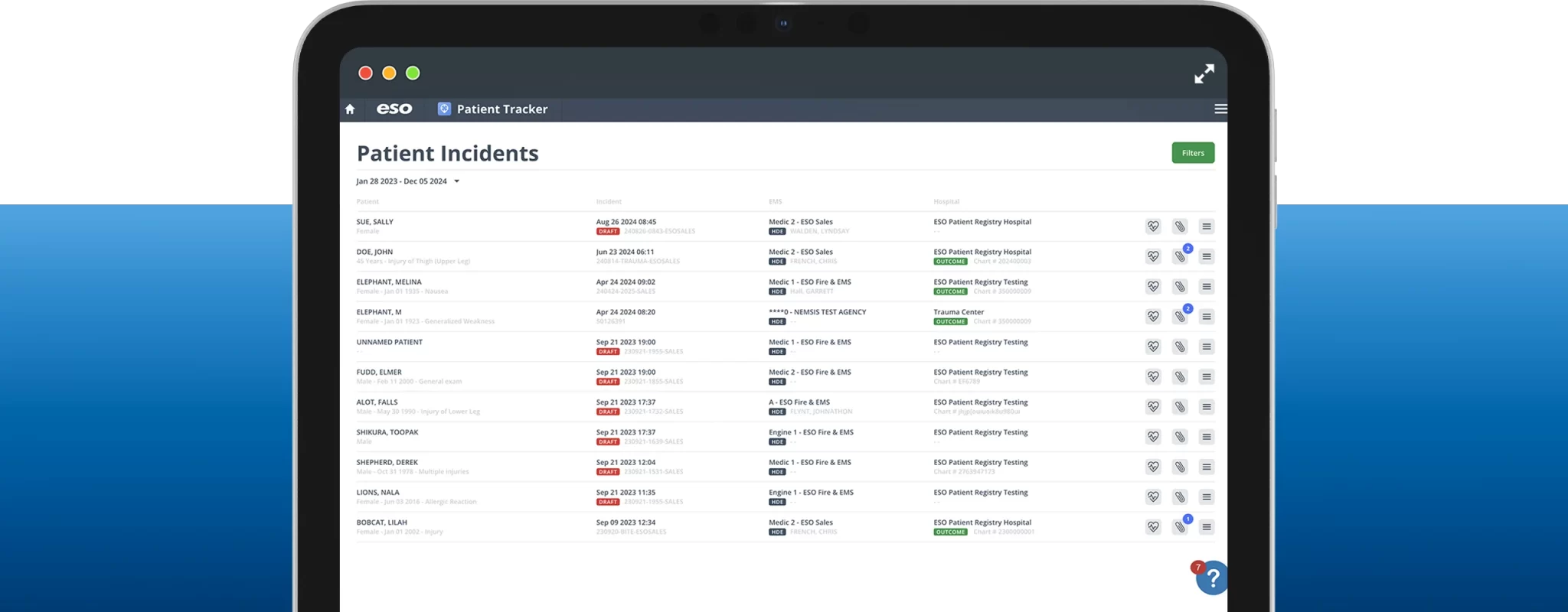 Health Data Exchange software